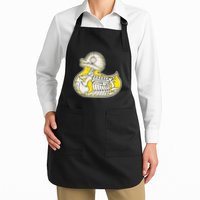 Rubber Duck Skeleton Lazy Halloween Costume Funny Ducky Full-Length Apron With Pockets