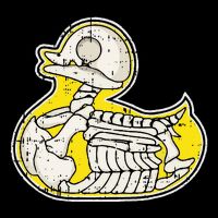 Rubber Duck Skeleton Lazy Halloween Costume Funny Ducky Daily Commute Backpack