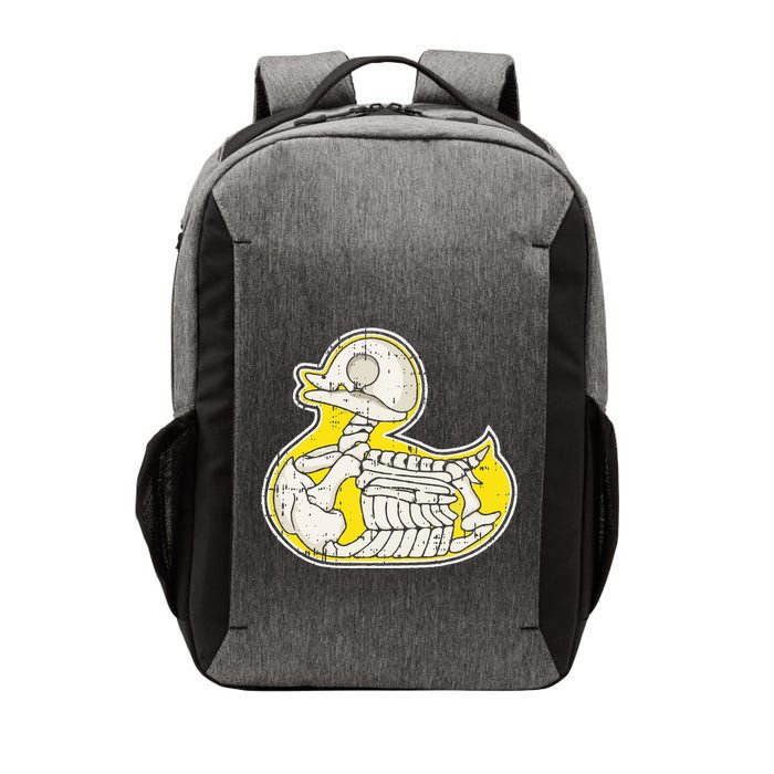 Rubber Duck Skeleton Lazy Halloween Costume Funny Ducky Vector Backpack