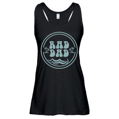 Rad Dad Surf Matching Birthday The Big One 1st Birthday Ladies Essential Flowy Tank