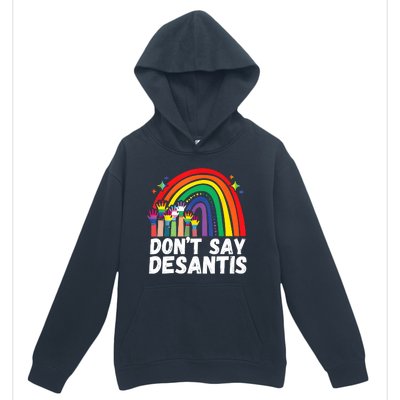 Raibow Dont Say Desantis Florida Anti LGBTQ Urban Pullover Hoodie