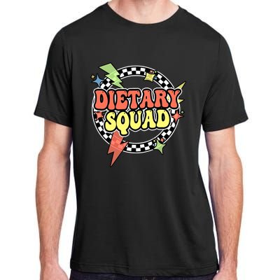 Retro Dietary Squad Dietary Appreciation Week For Staff Adult ChromaSoft Performance T-Shirt