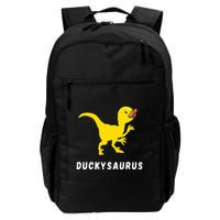 Rubber Duck Trex Duck Dino Funny Rubber Duck Dinosaur Daily Commute Backpack
