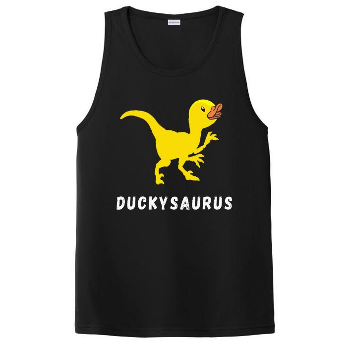 Rubber Duck Trex Duck Dino Funny Rubber Duck Dinosaur PosiCharge Competitor Tank