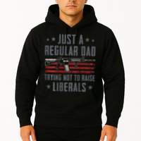 Regular Dad Trying Not To Raise Liberals Pro Gun Hoodie