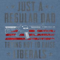 Regular Dad Trying Not To Raise Liberals Pro Gun Garment-Dyed Sweatshirt