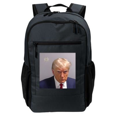 Real Donald Trump Mugshot At Fulton County Sheriffs Office Daily Commute Backpack