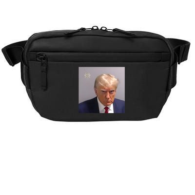 Real Donald Trump Mugshot At Fulton County Sheriffs Office Crossbody Pack