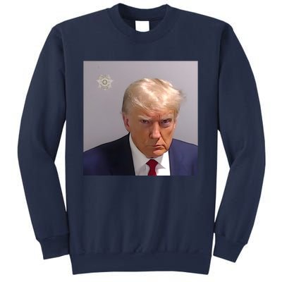 Real Donald Trump Mugshot At Fulton County Sheriffs Office Sweatshirt