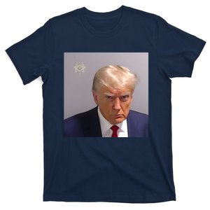 Real Donald Trump Mugshot At Fulton County Sheriffs Office T-Shirt