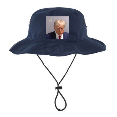 Real Donald Trump Mugshot At Fulton County Sheriffs Office Bucket Hat