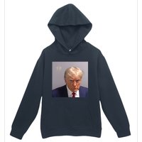 Real Donald Trump Mugshot At Fulton County Sheriffs Office Urban Pullover Hoodie