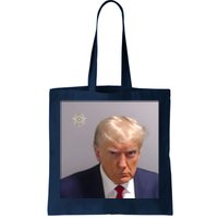 Real Donald Trump Mugshot At Fulton County Sheriffs Office Tote Bag