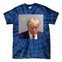 Real Donald Trump Mugshot At Fulton County Sheriffs Office Tie-Dye T-Shirt