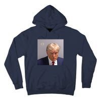 Real Donald Trump Mugshot At Fulton County Sheriffs Office Tall Hoodie