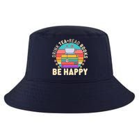 Retro Drink Tea Read Books Be Happy Cool Comfort Performance Bucket Hat