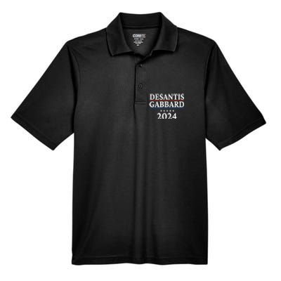 Ron Desantis Tulsi Gabbard Presidential Election 2024 Premium Men's Origin Performance Pique Polo