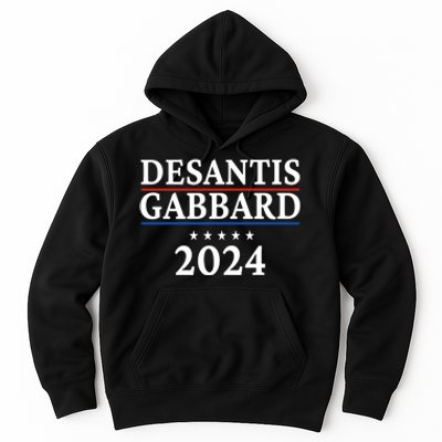 Ron Desantis Tulsi Gabbard Presidential Election 2024 Premium Hoodie