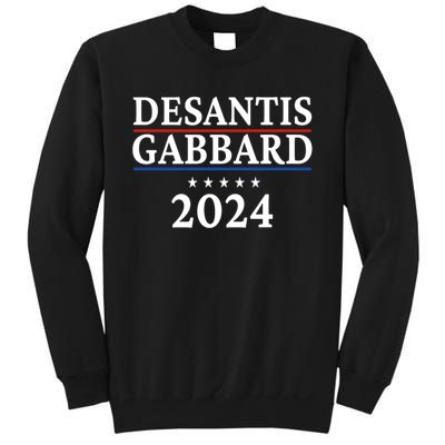 Ron Desantis Tulsi Gabbard Presidential Election 2024 Premium Sweatshirt