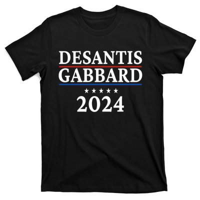 Ron Desantis Tulsi Gabbard Presidential Election 2024 Premium T-Shirt