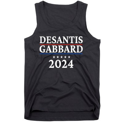 Ron Desantis Tulsi Gabbard Presidential Election 2024 Premium Tank Top