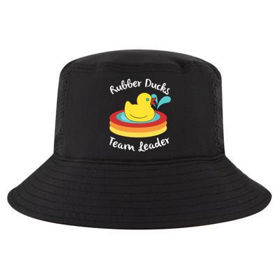 Rubber Ducks Team Leader Water Play Time Cool Comfort Performance Bucket Hat