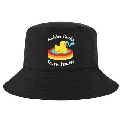 Rubber Ducks Team Leader Water Play Time Cool Comfort Performance Bucket Hat