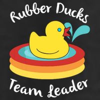 Rubber Ducks Team Leader Water Play Time 7 Panel Mesh Trucker Snapback Hat
