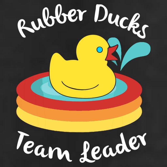 Rubber Ducks Team Leader Water Play Time 7 Panel Mesh Trucker Snapback Hat