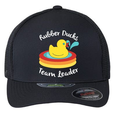 Rubber Ducks Team Leader Water Play Time Flexfit Unipanel Trucker Cap