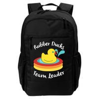 Rubber Ducks Team Leader Water Play Time Backpack