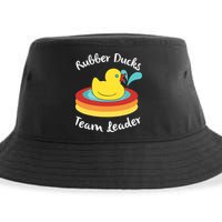 Rubber Ducks Team Leader Water Play Time Sustainable Bucket Hat