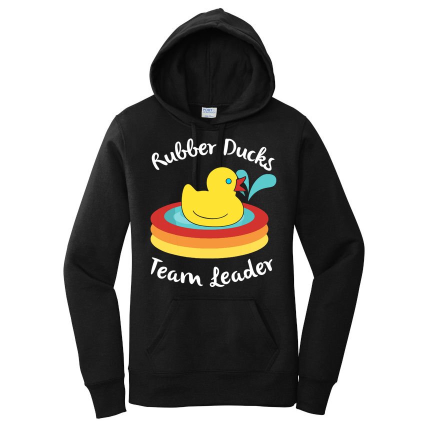 Rubber Ducks Team Leader Water Play Time Women's Pullover Hoodie
