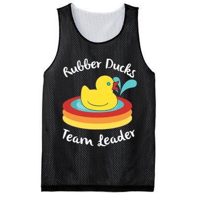 Rubber Ducks Team Leader Water Play Time Mesh Reversible Basketball Jersey Tank