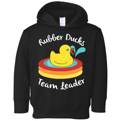 Rubber Ducks Team Leader Water Play Time Toddler Hoodie
