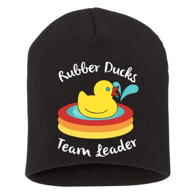 Rubber Ducks Team Leader Water Play Time Short Acrylic Beanie