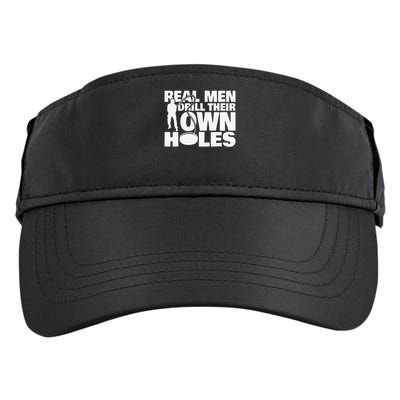 Real Drill Their Own Holes Ice Fishing Adult Drive Performance Visor