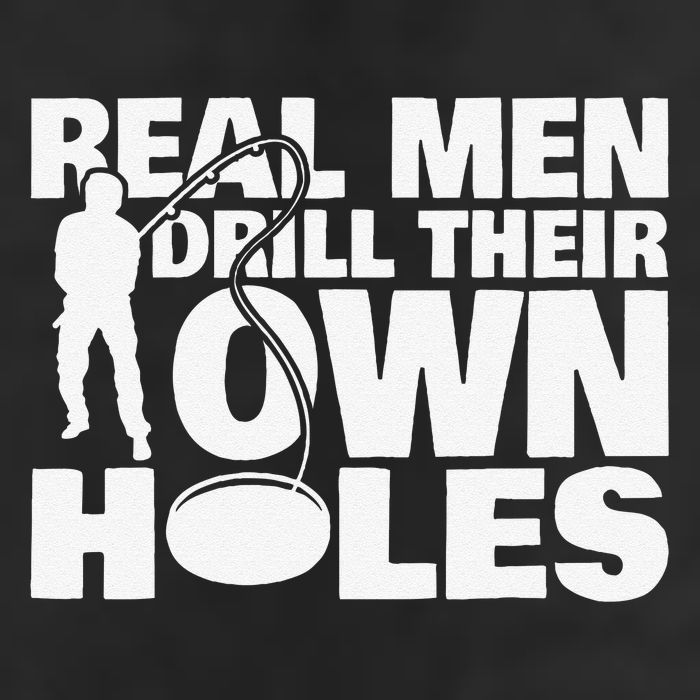 Real Drill Their Own Holes Ice Fishing Adult Drive Performance Visor