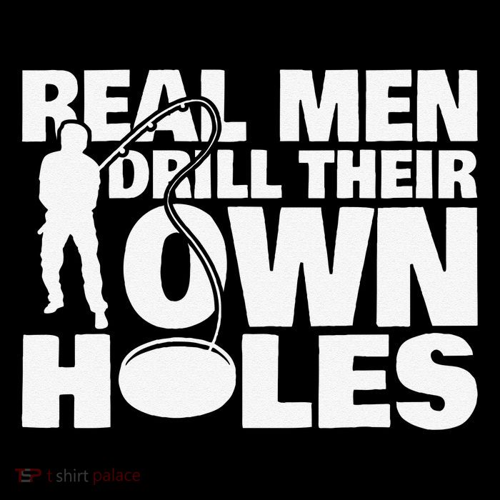 Real Drill Their Own Holes Ice Fishing Baby Bodysuit