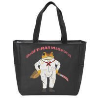 Retro Debi Tirar Album Mas Fotos Frog Vintage Lover Design Zip Tote Bag