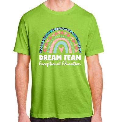 Rainbow Dream Team Exceptional Education Adult ChromaSoft Performance T-Shirt