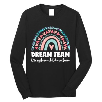 Rainbow Dream Team Exceptional Education Long Sleeve Shirt