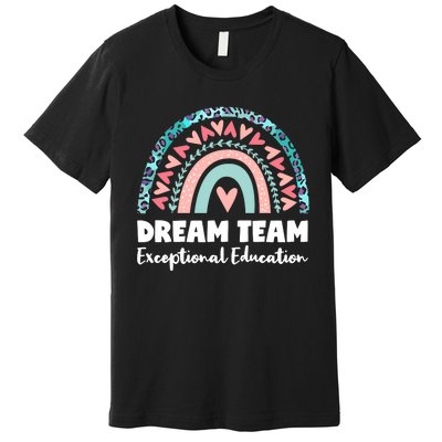 Rainbow Dream Team Exceptional Education Premium T-Shirt