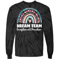 Rainbow Dream Team Exceptional Education Tie-Dye Long Sleeve Shirt