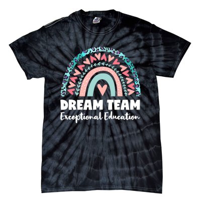 Rainbow Dream Team Exceptional Education Tie-Dye T-Shirt