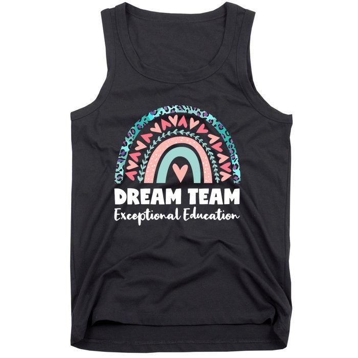 Rainbow Dream Team Exceptional Education Tank Top