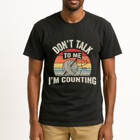 Retro DonT Talk To Me IM Counting Crochet Crocheting Tall T-Shirt