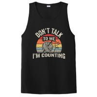 Retro DonT Talk To Me IM Counting Crochet Crocheting PosiCharge Competitor Tank