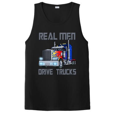 Real Drive Trucks Diesel Trailer Big Rig Truck Drivers Gift PosiCharge Competitor Tank