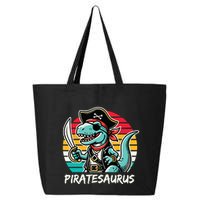 Retro Dinosaur T Rex Pirate Costume Piratesaurus 25L Jumbo Tote